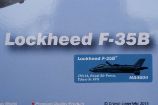 HA4604 Lockheed F-35B Royal Air Force ZM135